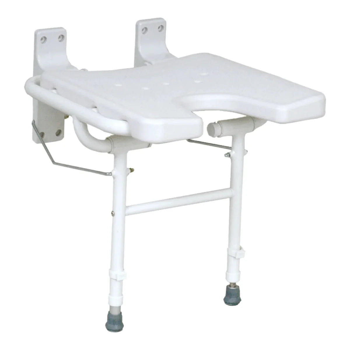 Douchezitjes aan de muur