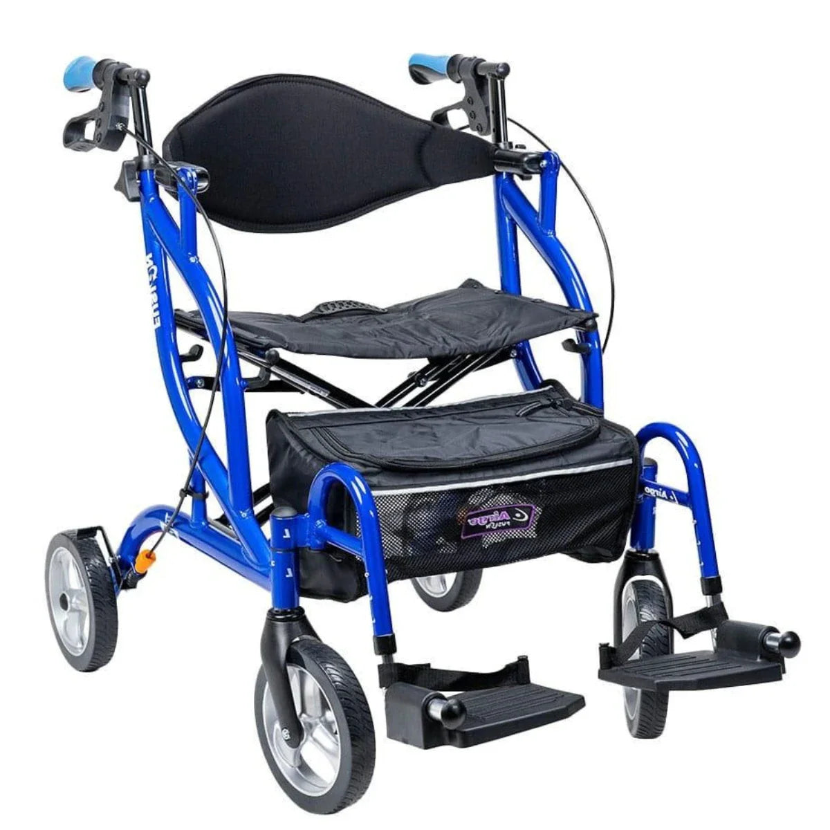 Rollator en rolstoel