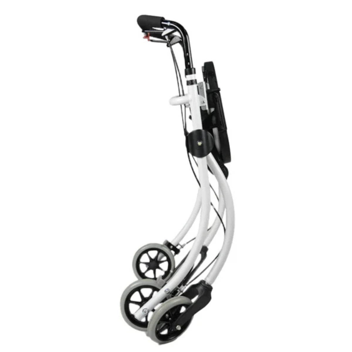 Binnen rollator Roomba opgevouwen