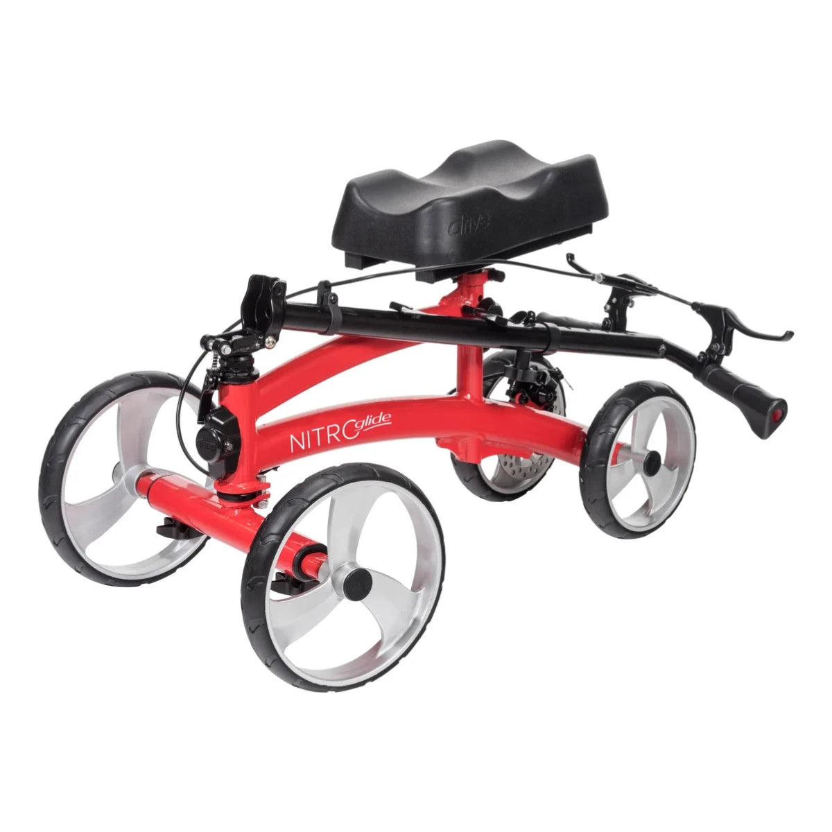 Kniestep Nitro Glide van Drive opgevouwen