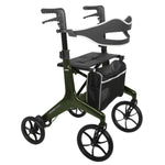 Rollator AeroWalk Carbon in kleur groen
