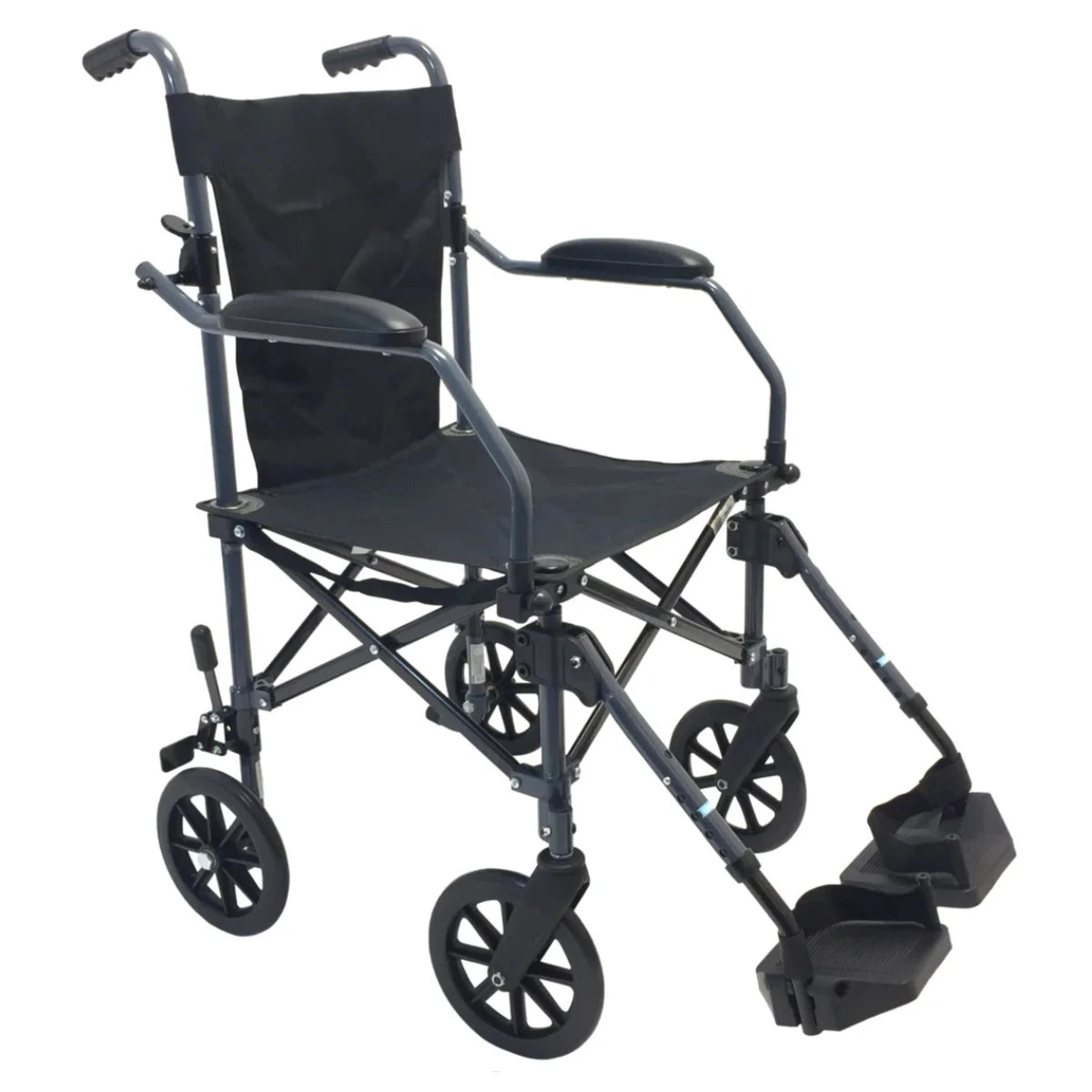 Transport rolstoel Travelite vanaf voorkant