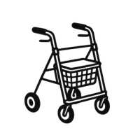 Rollator icoon