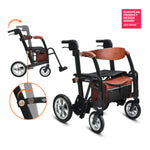 Rollator en rolstoel Glide
